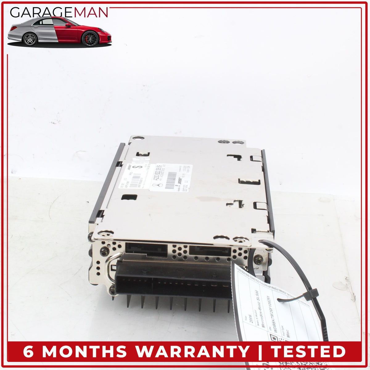 2005-2008 Mercedes R230 SL500 SL55 AMG Audio Amplifier AMP Bose 2308203889 OEM
