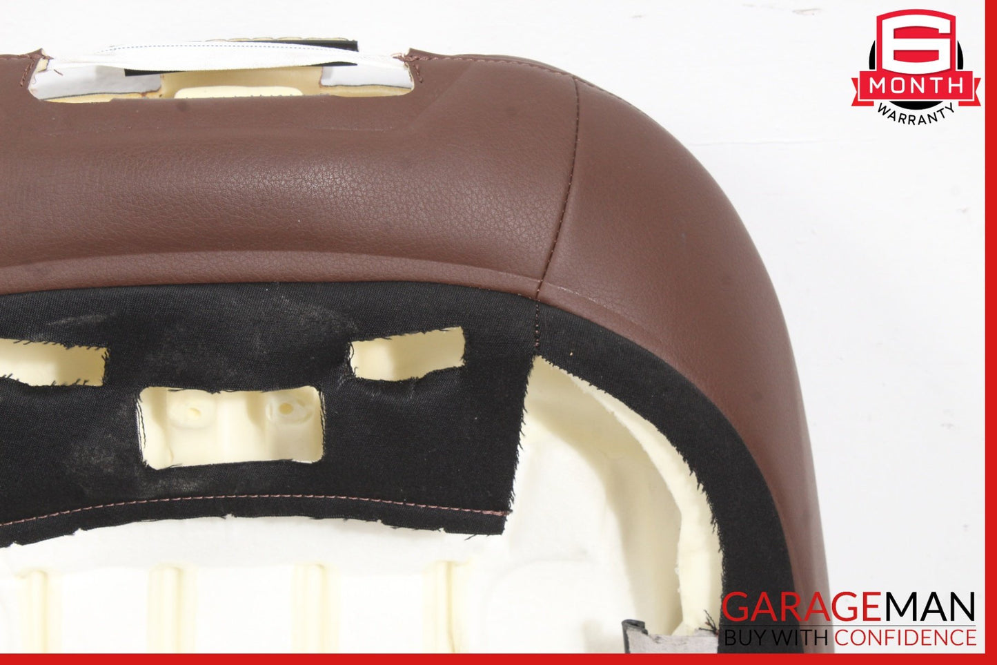 2017-2019 Audi Q7 Front Right Passenger Side Top Upper Seat Cushion Brown OEM