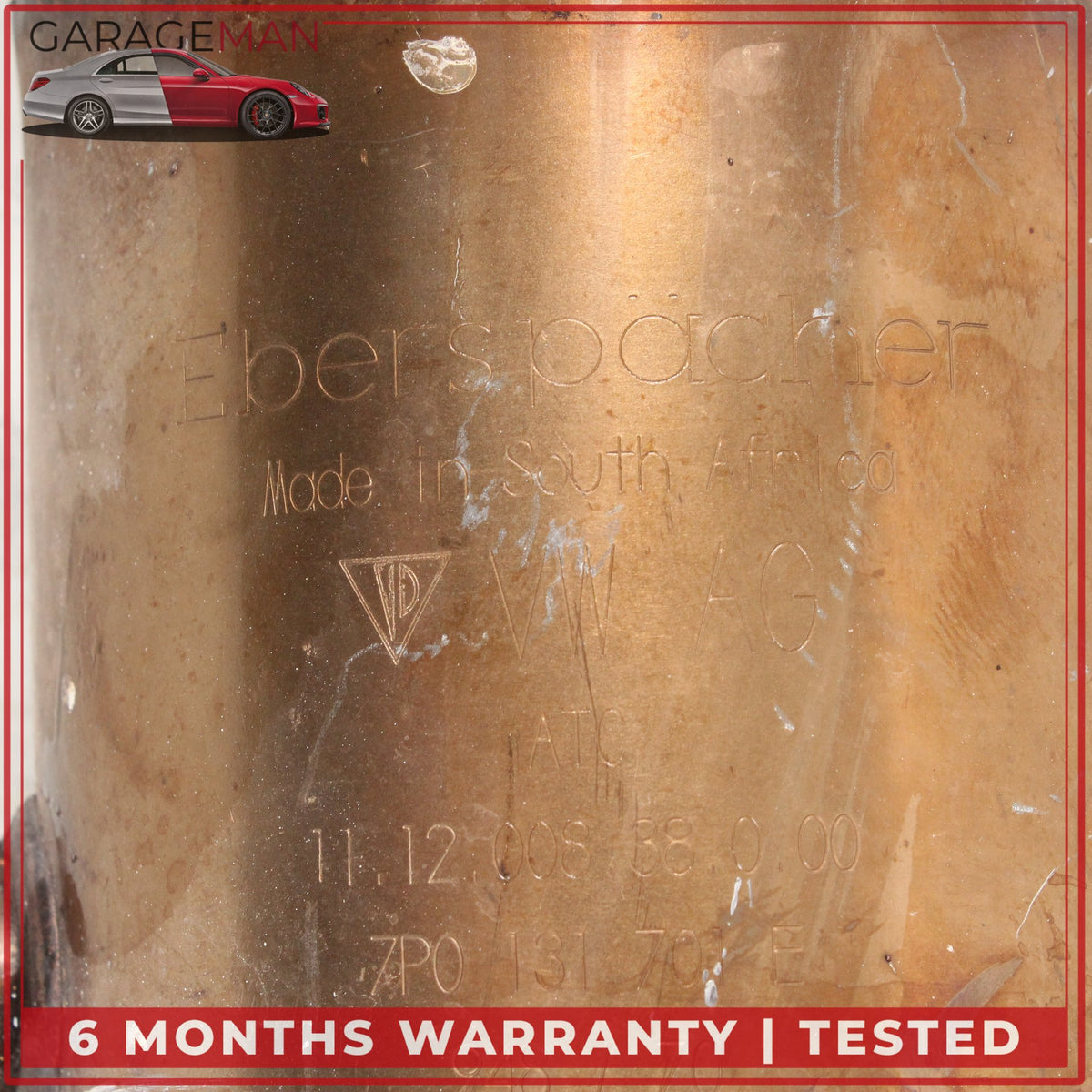 2011-2018 Porsche Cayenne 958 3.6L VR6 Left & Right Side Exhaust Downpipe OEM