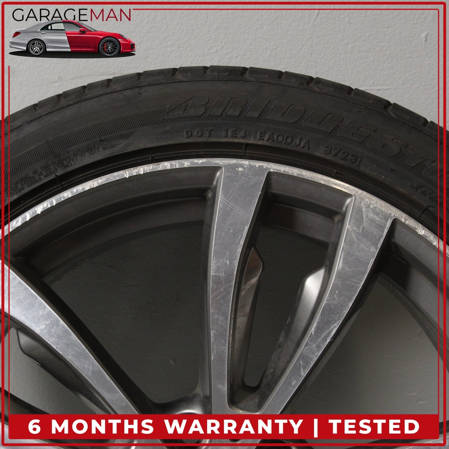 2014-2019 BMW X5 X6 Front Wheel Rim w/ Bridgestone Tire 10JX20H2ET40 7846790 OEM