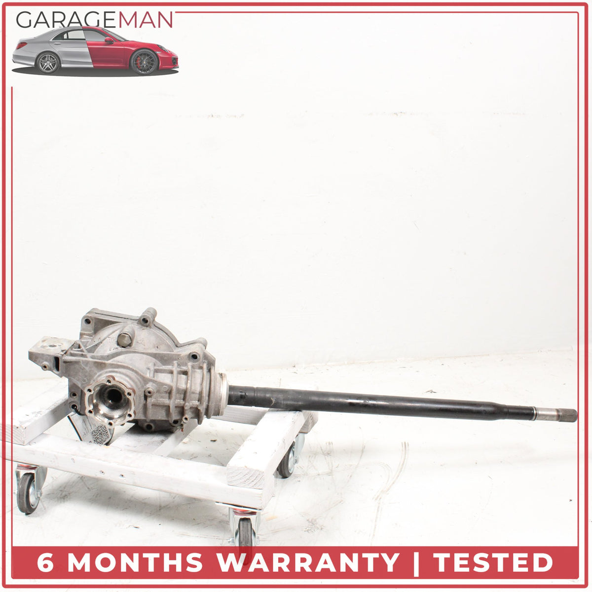 2010-2016 Porsche Panamera 970 AWD Front Axle Differential w/ Drive Shaft OEM