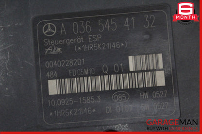 2005-2008 Mercedes-Benz C230 W203 ABS Anti Lock Brake Pump Module 0365454132