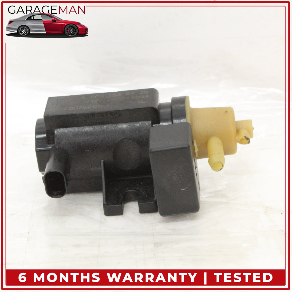 2011-2020 Mercedes W218 CLS63 SL63 AMG Pressure Transducer Vacuum Valve OEM