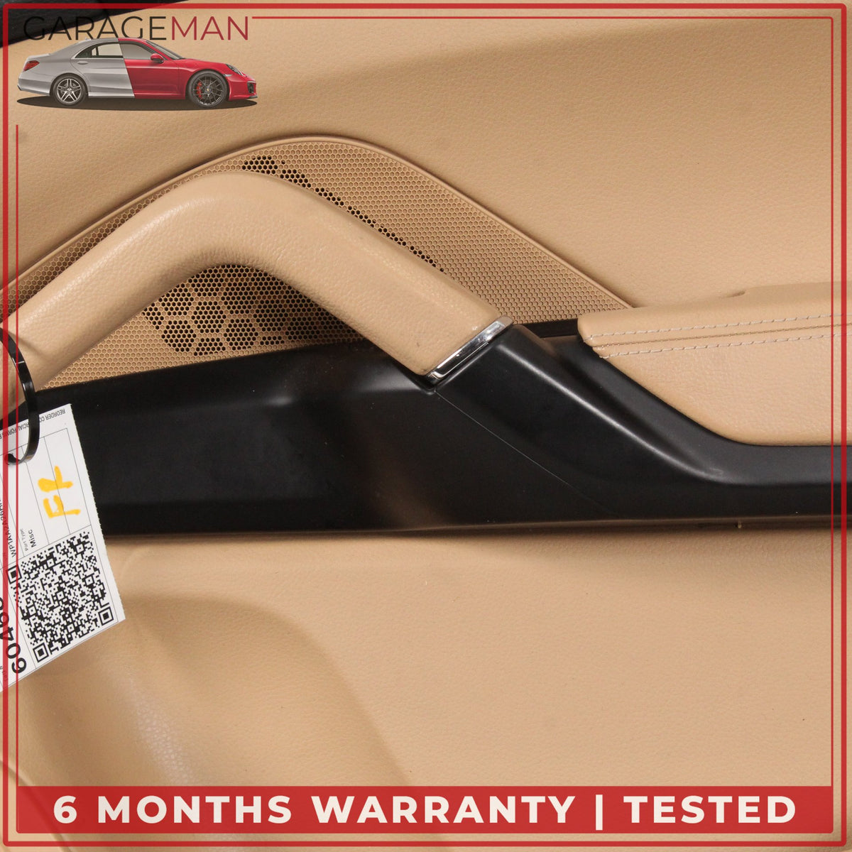 2011-2018 Porsche Cayenne 958 Front Right Side Door Trim Cover Panel Beige OEM