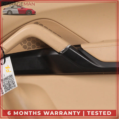 2011-2018 Porsche Cayenne 958 Front Right Side Door Trim Cover Panel Beige OEM