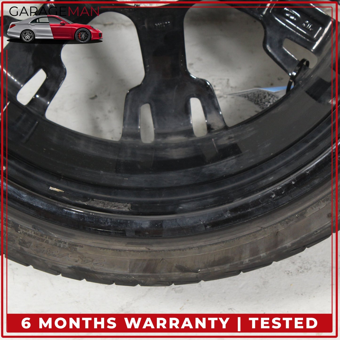 2008-2019 Maserati GranTurismo Front Wheel Rim w/ Tire 8.5JX20H2 ET52 238208 OEM