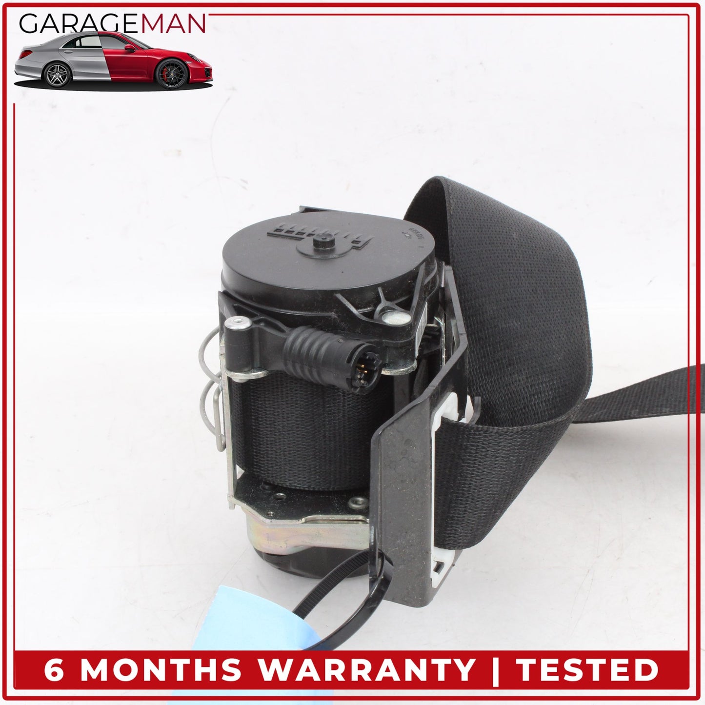 2014-2021 BMW i3 I01 Front Right Passenger Side Seat Belt Seatbelt Black OEM