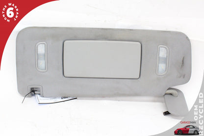 2014-2019 Chevrolet Silverado 1500 Front Left Side Sun Visor Gray 23459655 OEM