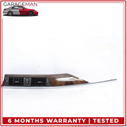 2012-2020 BMW 328i Front Dash Center AC A/C Air Vent Panel w/ Hazard Light OEM