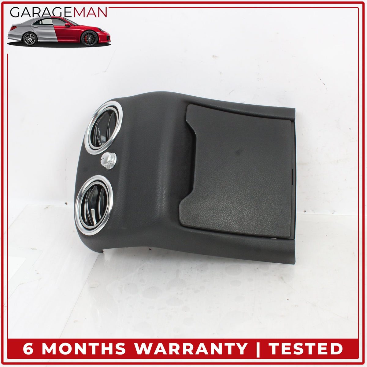 2015-2020 Mercedes W205 C300 C350e Rear Center Console A/C Air Vent Trim OEM
