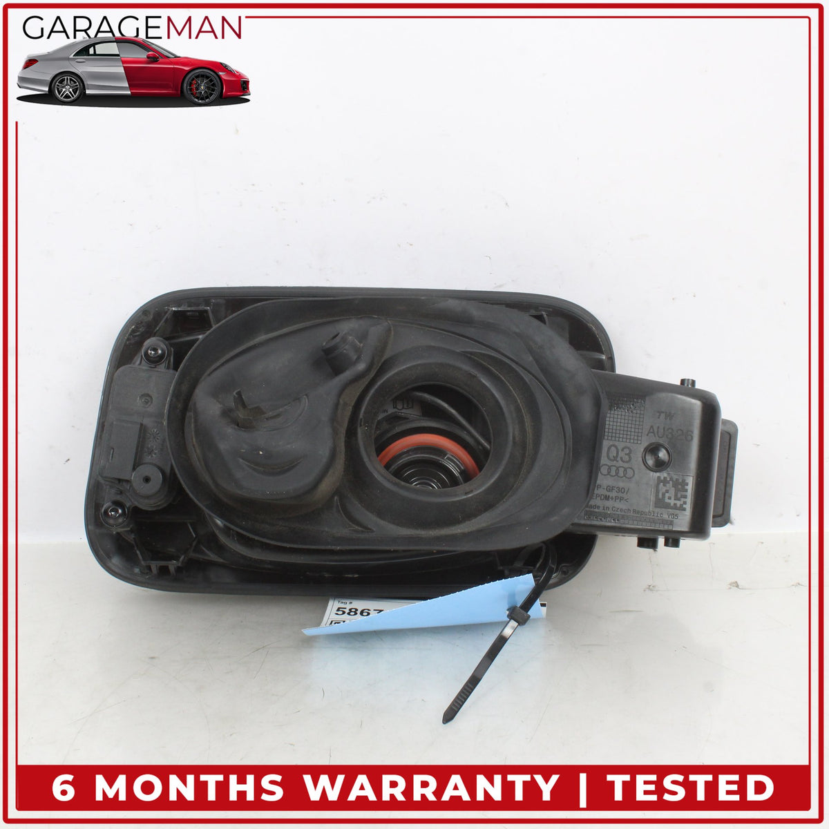 2019-2025 Audi Q3 Fuel Door Lid Gas Tank Cover Gray Metallic 83A809906 OEM