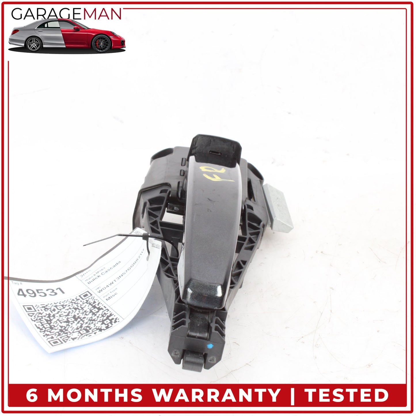 2016-2019 Buick Cascada Front Right Exterior Door Handle 14096401 OEM