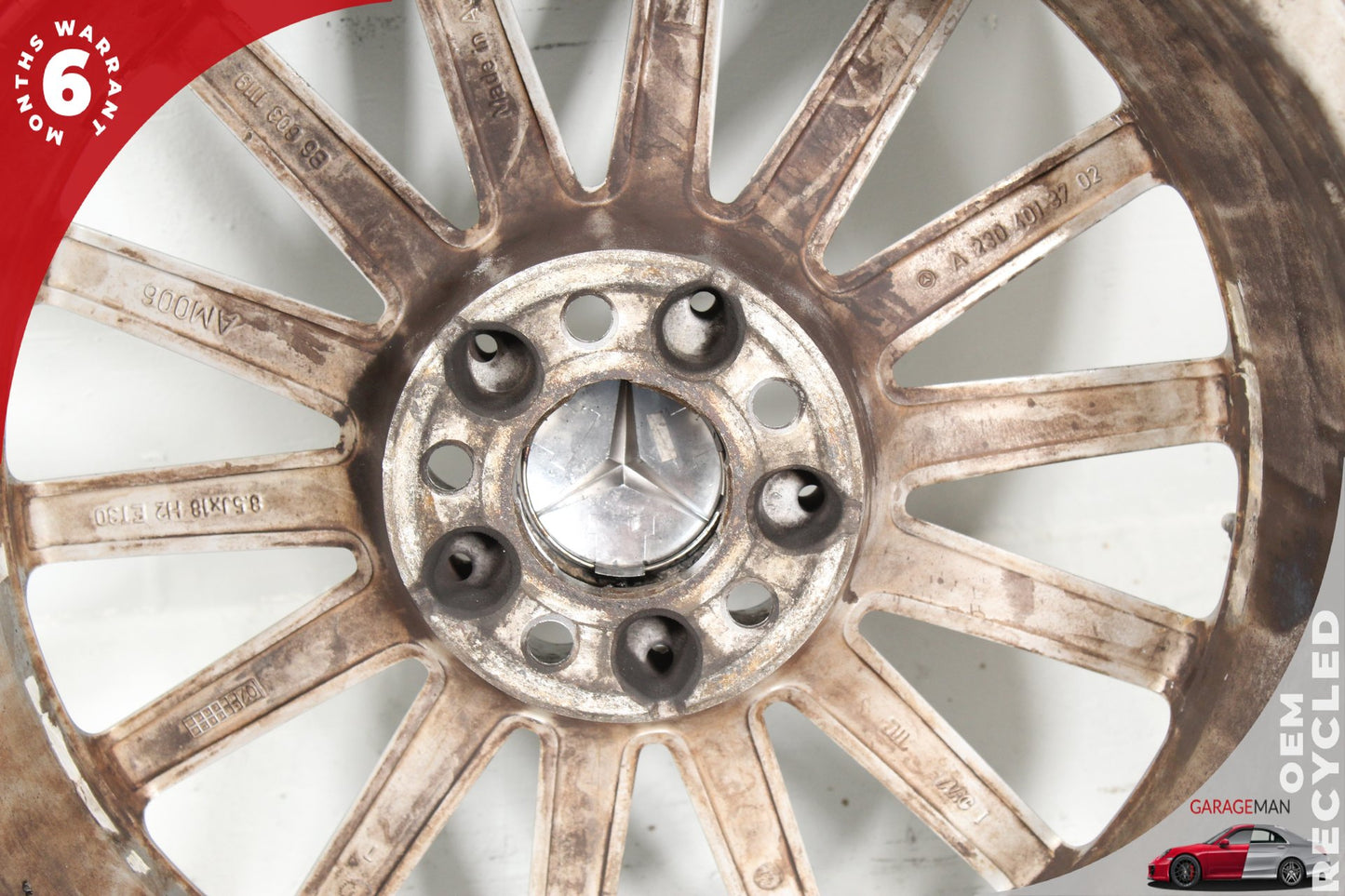 2008-2012 Mercedes R230 SL600 Front Wheel Rim 14 Spoke 8.5JX18H2 ET30 2304013702