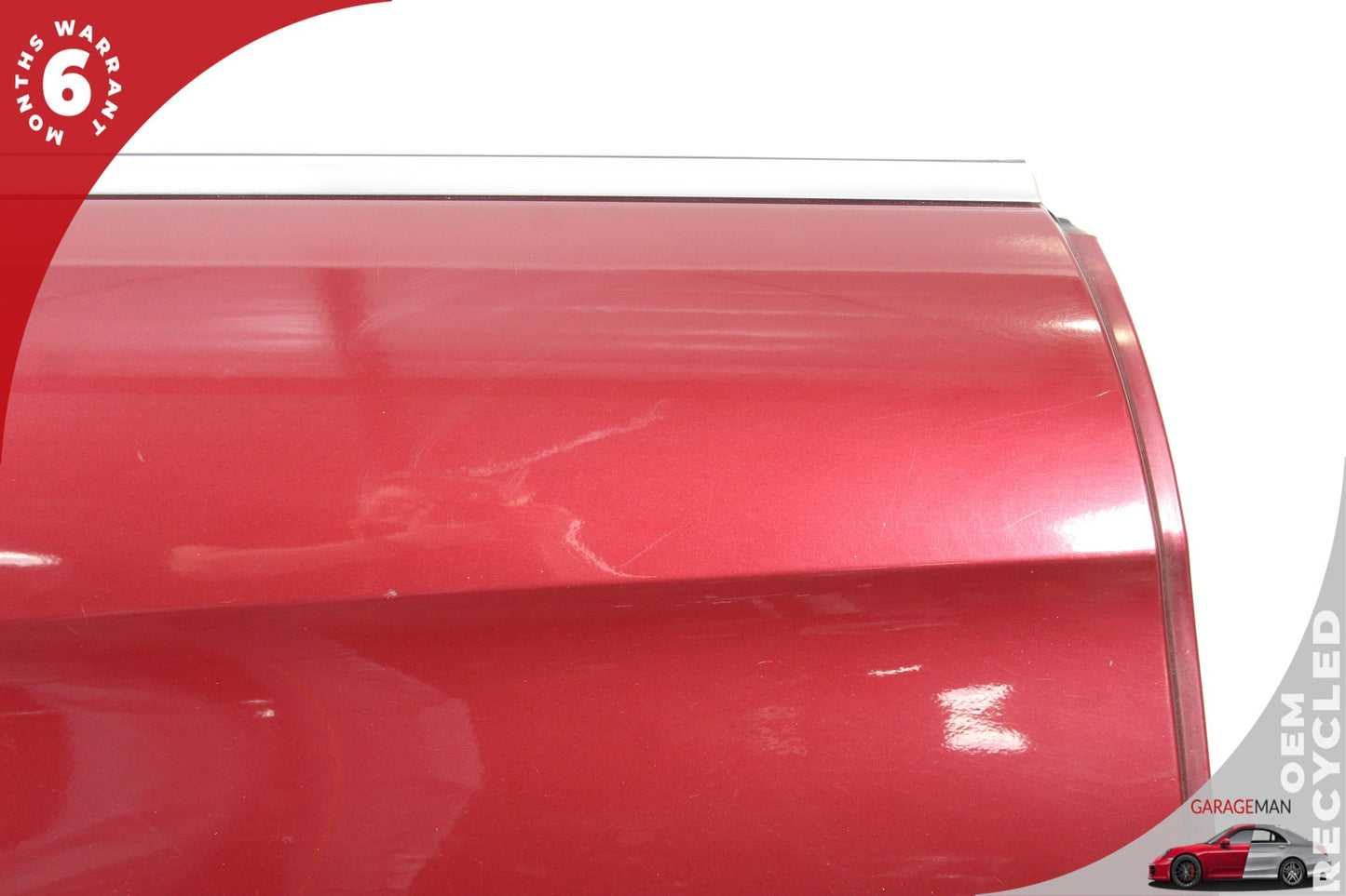 2012-2018 Mercedes W218 CLS550 Rear Right Passenger Side Door Shell Red OEM