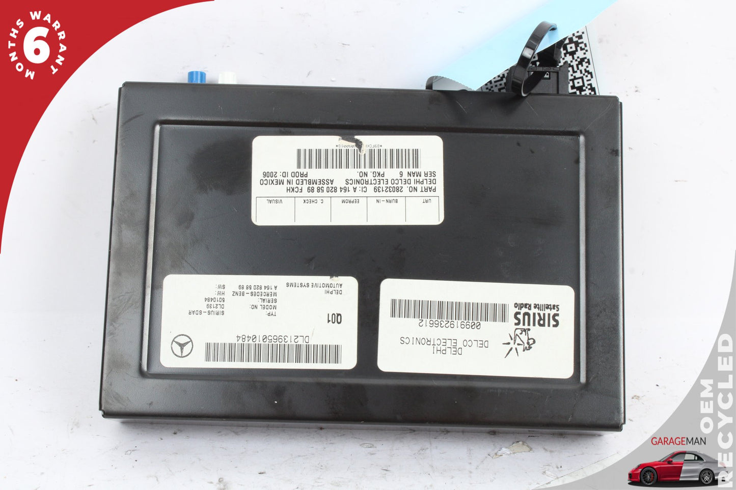 2003-2011 Mercedes X164 GL450 Sirius Satellite Radio Receiver 1648205889 OEM