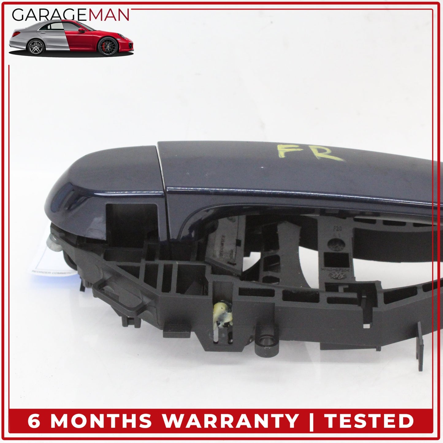 2014-2020 BMW 430i F36 Front Right Passenger Side Exterior Door Handle Blue OEM