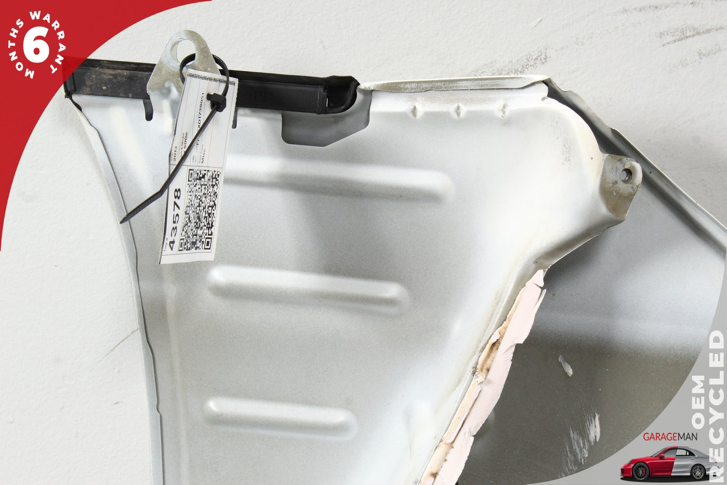 2012-2019 Fiat 500e Front Left Side Fender Wing Panel White 68070509AC OEM