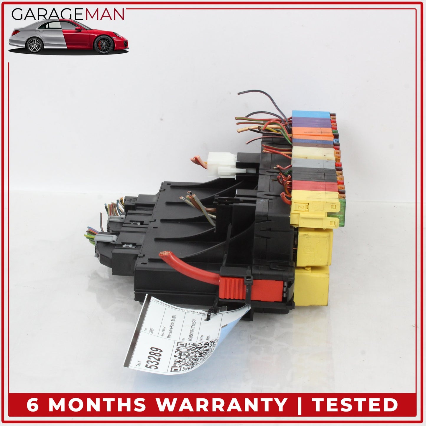 2003-2012 Mercedes R230 SL500 Front Left SAM Fuse Box Module 2305454432 OEM