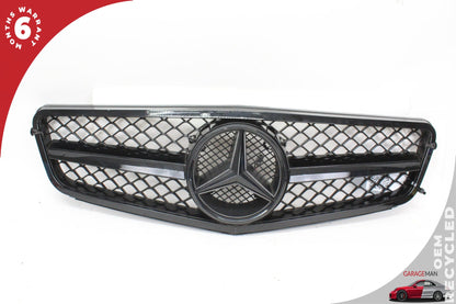 2008-2014 Mercedes W204 C300 C63 AMG Front Hood Radiator Grille Grill Black