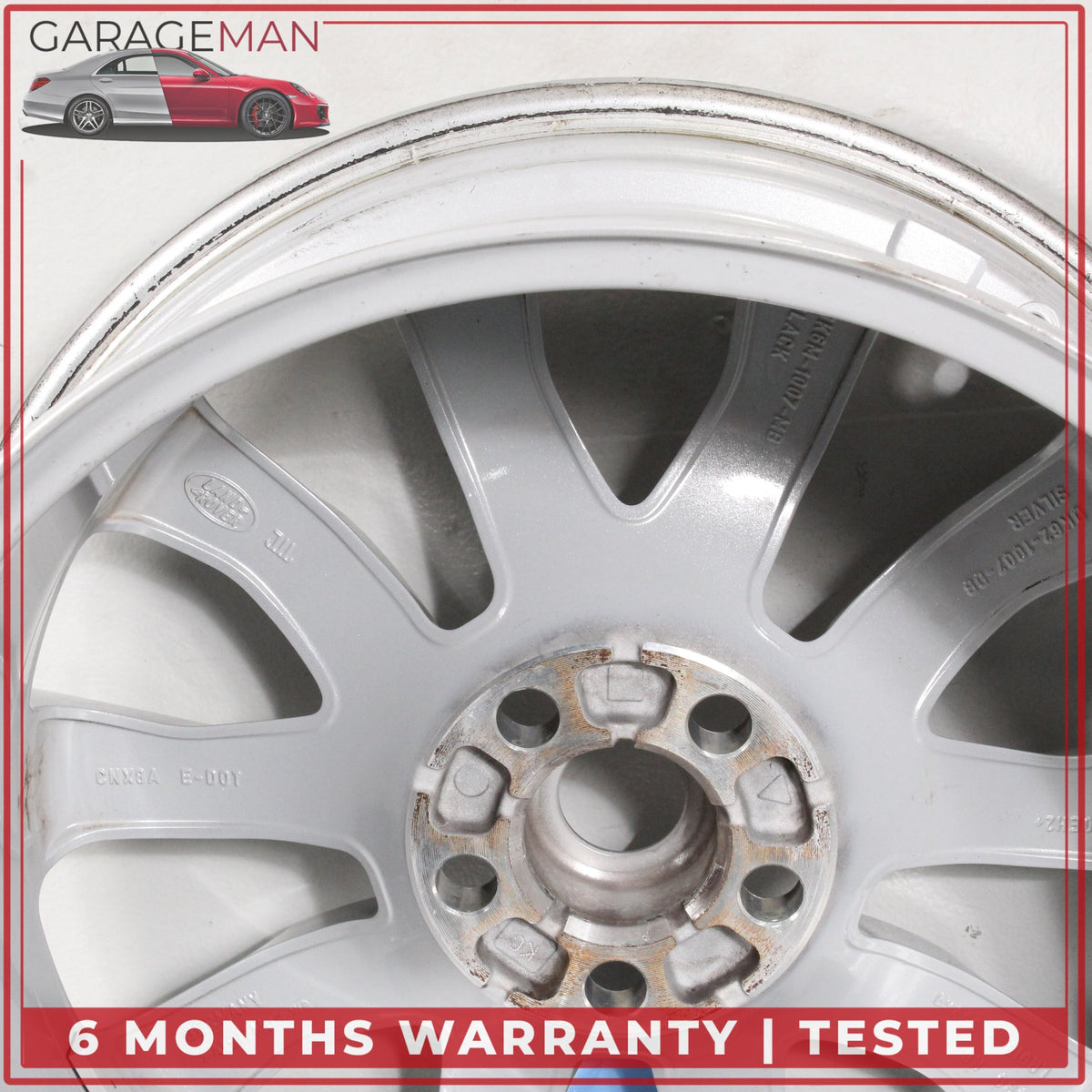 2014-2022 LR Range Rover Sport L494 8.5 x 20 20" Wheel Rim Silver DK621007DB OEM