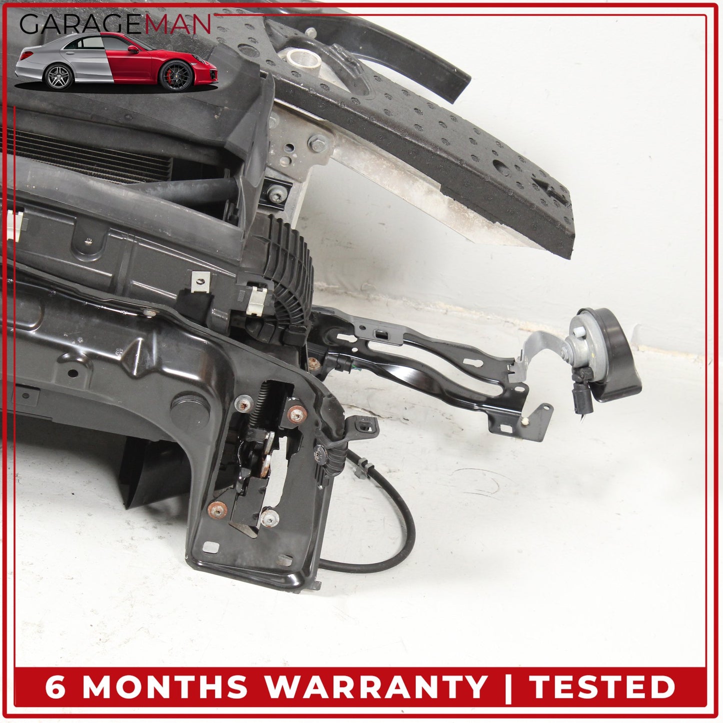 2012-2018 BMW 320i xDrive Front Radiator Support Reinforcement Bar w/ Radiators Assembly OEM