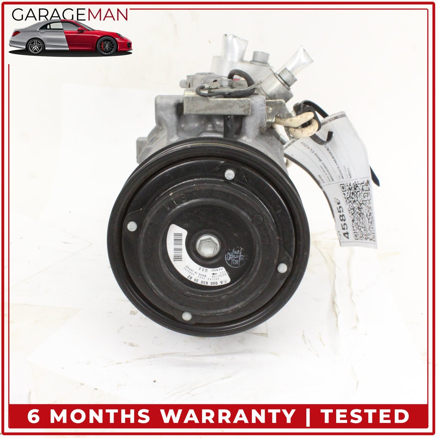 2014-2019 Mercedes-Benz CLA250 W117 Sedan AC A/C Air Conditioning Compressor 0008303502 OEM