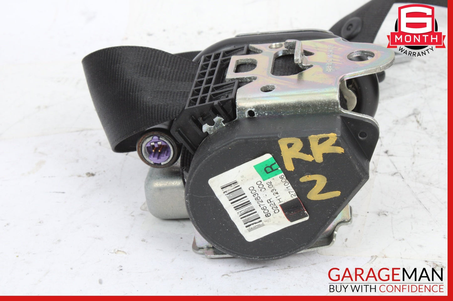 2007-2015 Audi Q7 Right Rear 2nd Row Seat Belt 4L0857806H Genuine OEM