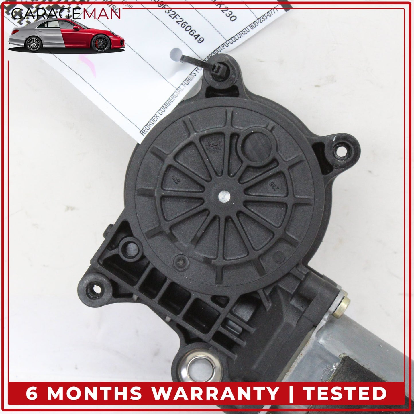2001-2004 Mercedes-Benz SLK230 R170 Front Left Window Regulator Motor 2108204642