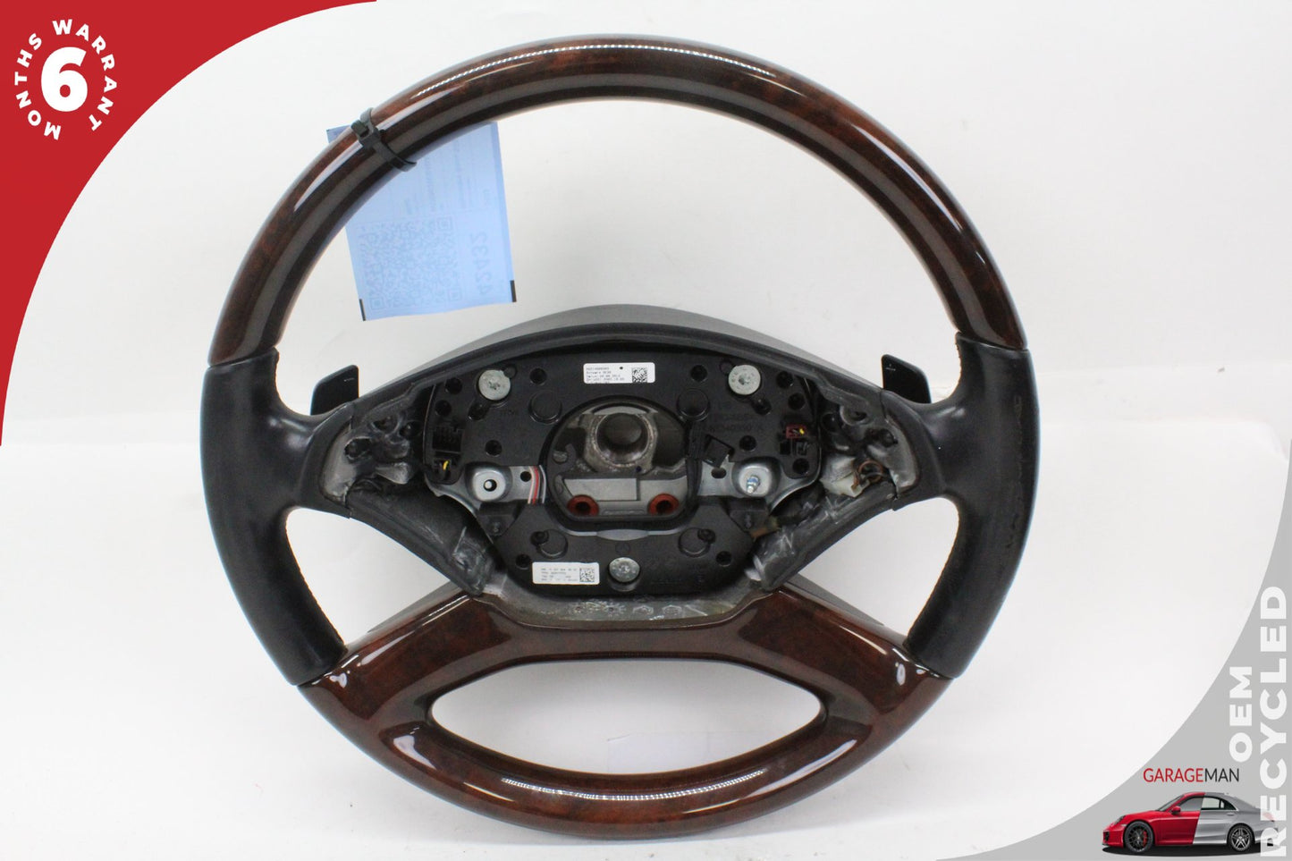 10-14 Mercedes-Benz S550 W221 Sedan Steering Wheel w/ Paddle Shifters 2214609303