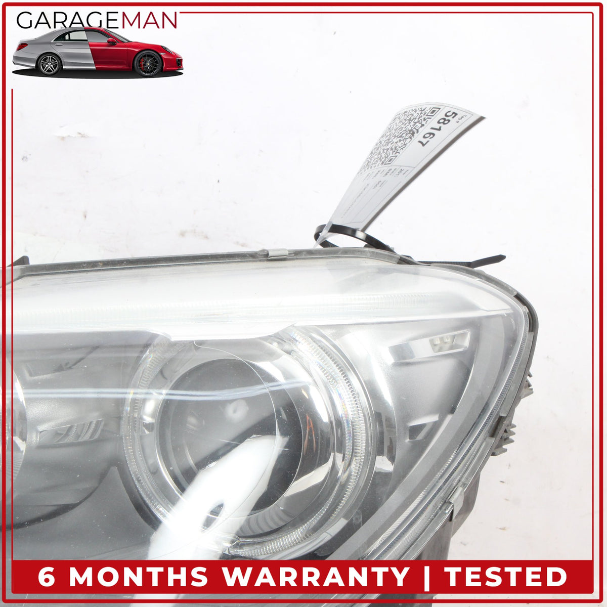 2012-2015 BMW 650i F13 Front Left Side Xenon Head Light Lamp 7272017 OEM