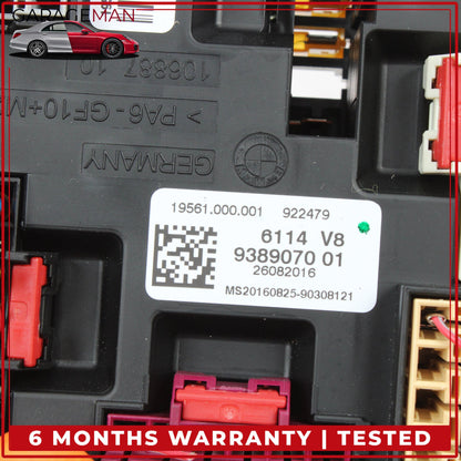 2014-2020 BMW 430i Gran Coupe Rear Trunk Relay Junction Fuse Box 9389070 OEM