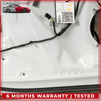 2007-2015 Audi Q7 Front Left Driver Side Door Shell Glacier White Metallic OEM