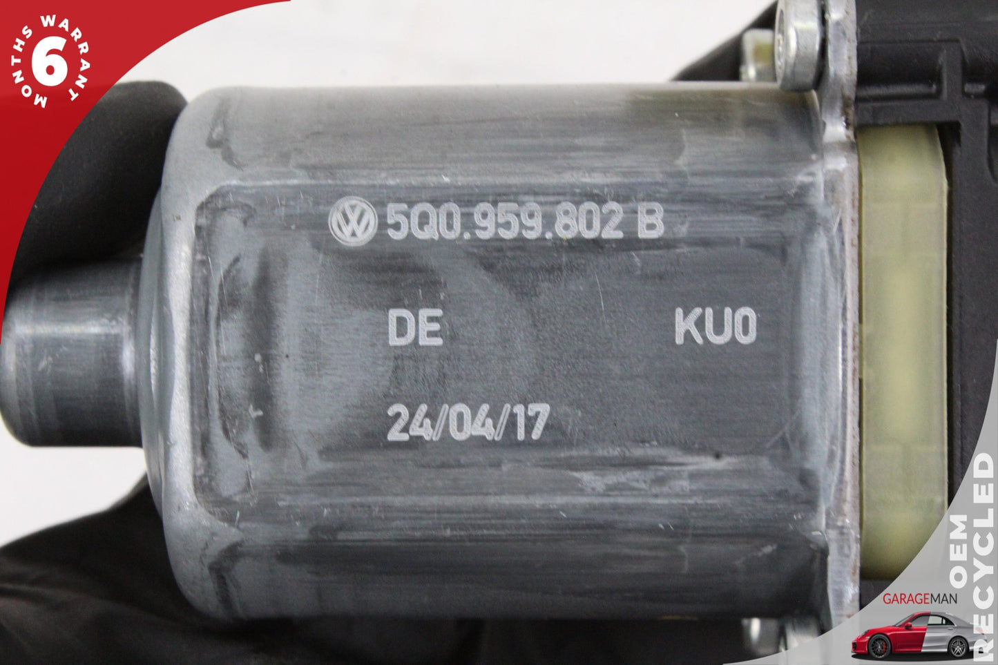 2015-2024 Audi A3 8V Sedan Front Left Window Regulator Motor 0130822716 Genuine