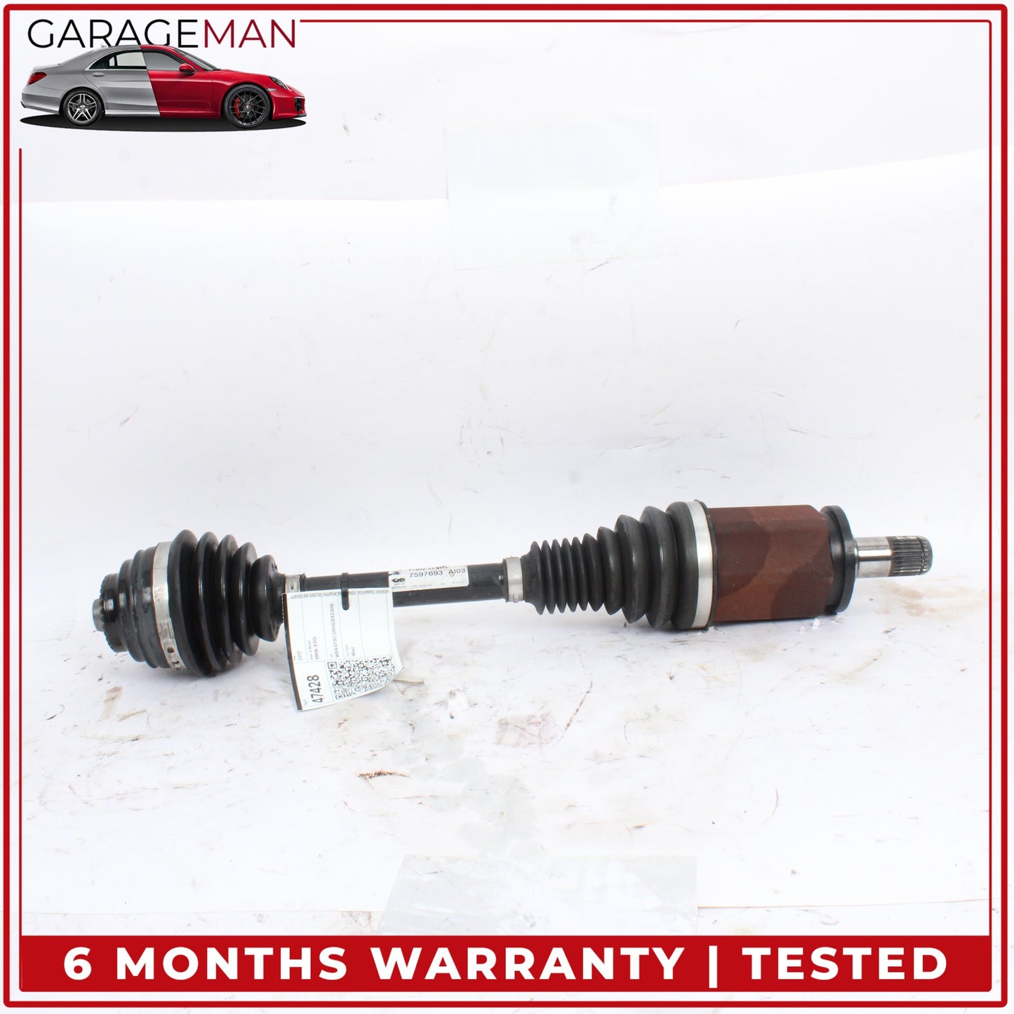 2013-2021 BMW 430i 440i 330i Front Left Side CV Axle Drive Shaft 7597693 OEM