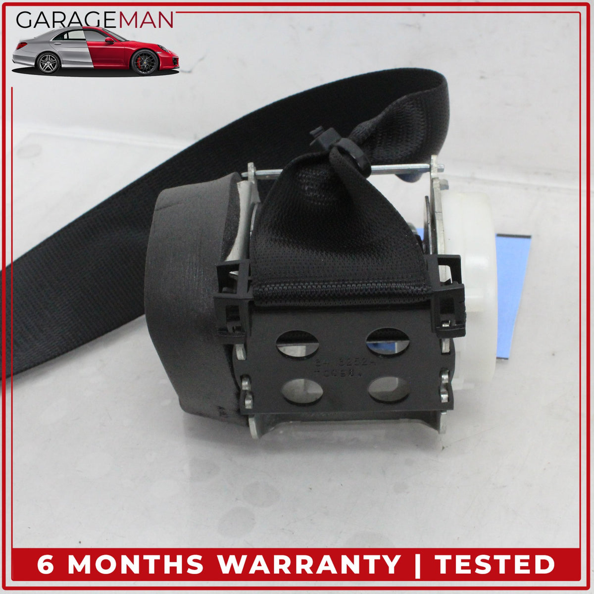 2011-2018 BMW X3 X4 F25 F26 Rear Left Driver Side Seat Belt Black OEM