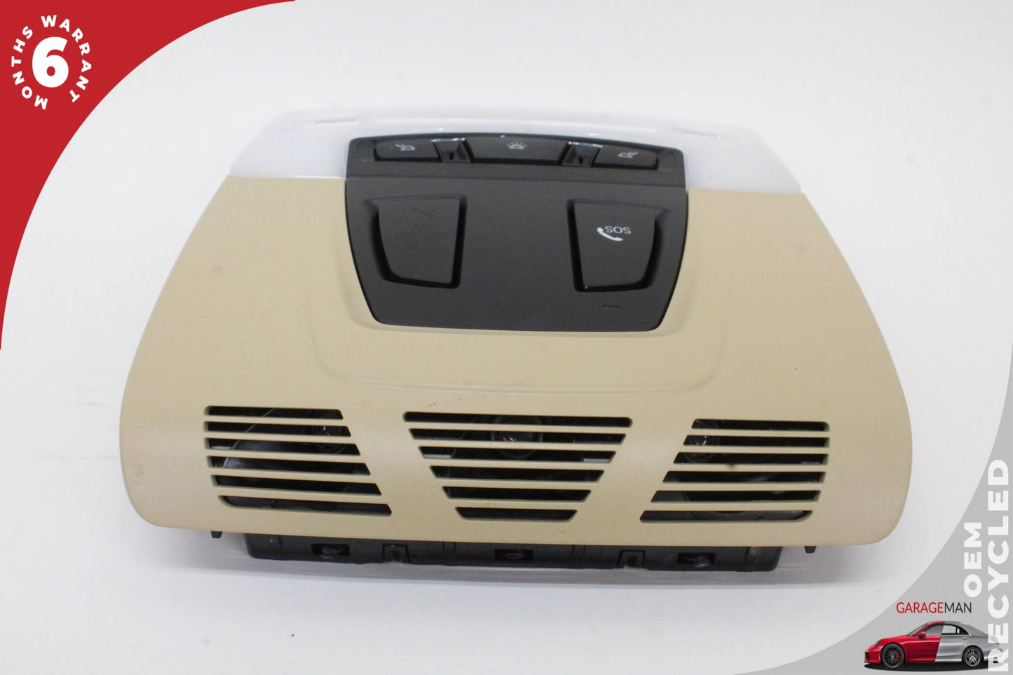 2012-2018 BMW 320i 328i F30 Front Overhead Dome Light Lamp Beige 9312494 OEM