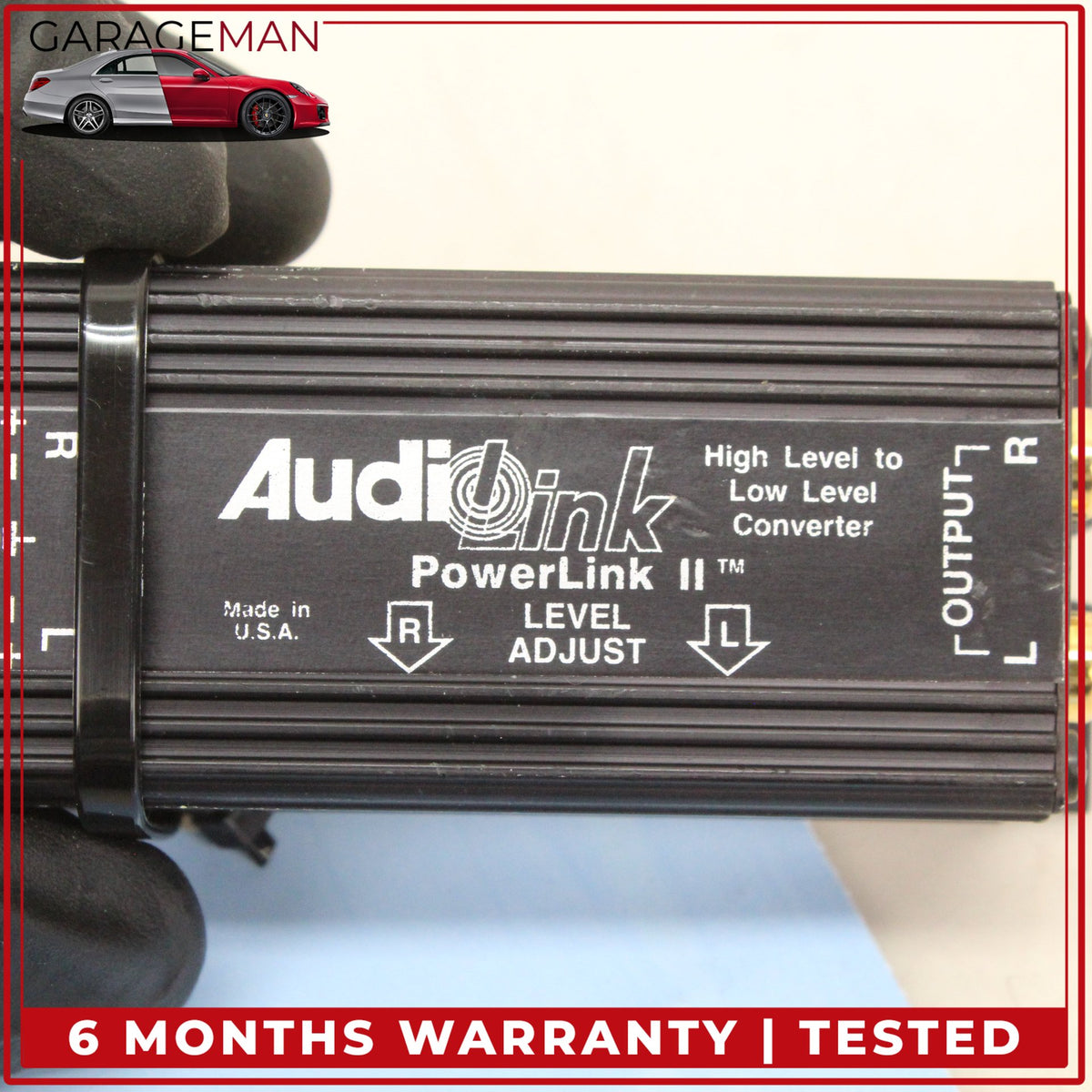 2003 Mercedes W220 S55 AMG AudioLink PowerLink II High Level Low Level Converter