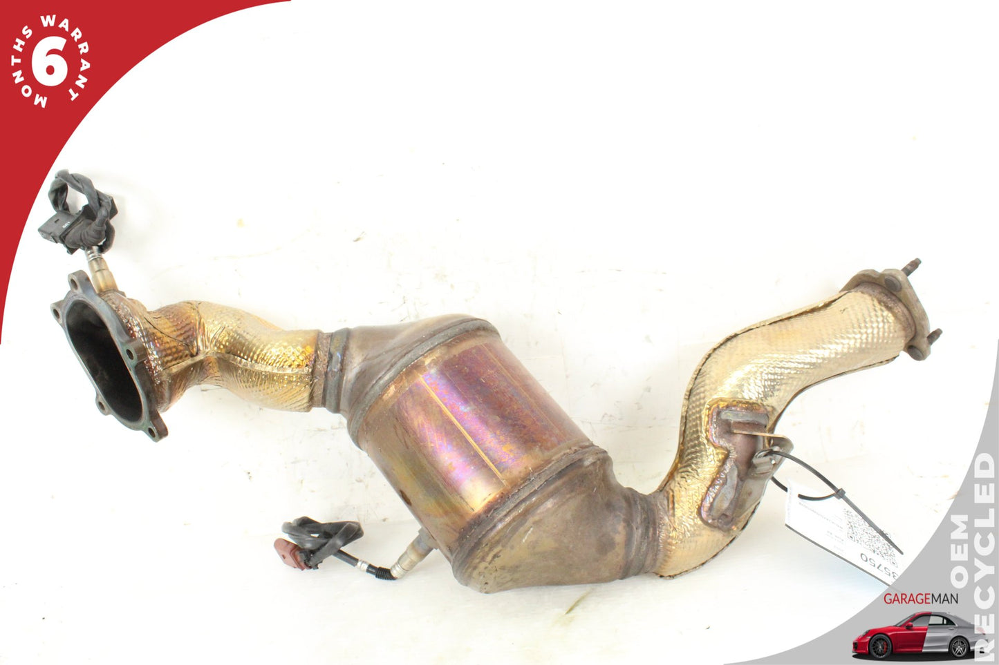2013-2018 Audi A8 4.0L V8 Sedan Left Exhaust Downpipe 4G0131703AJ
