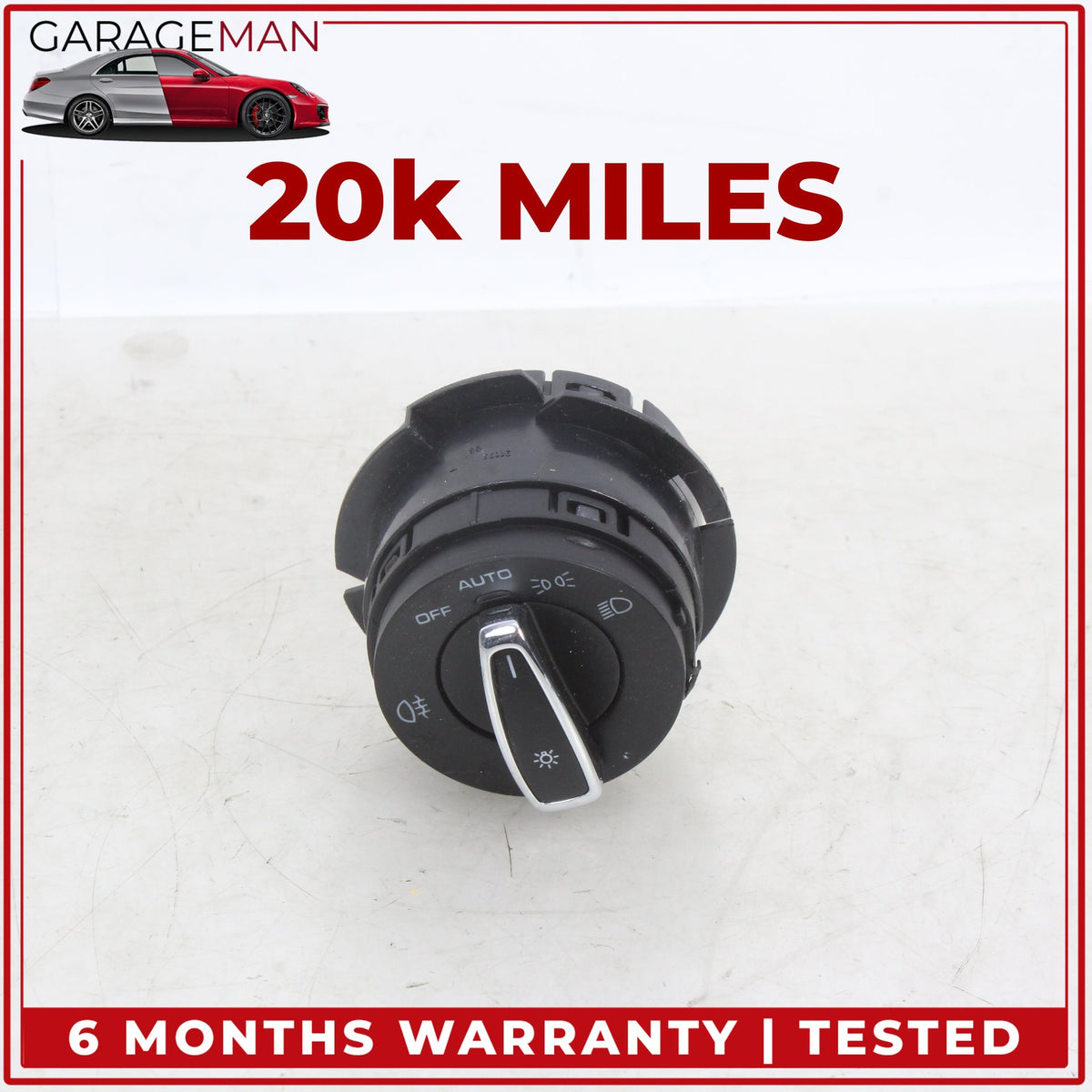 2019-2026 Porsche Macan 95B Head Light Control Switch 97061353309 OEM