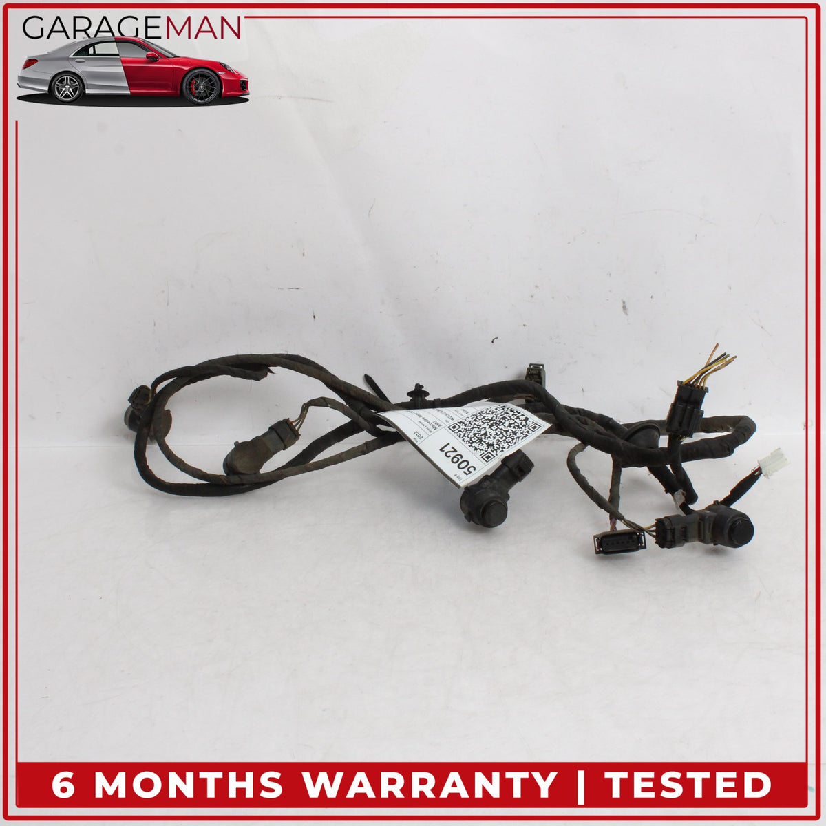 2012-2014 Mercedes W218 CLS63 AMG Rear Bumper Parking Sensor Wire Harness OEM