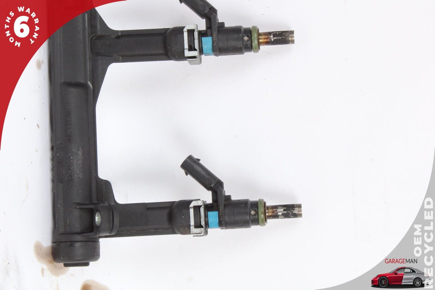 2016-2018 Audi A7 Hatchback Fuel Rail w/ Injectors 06E906031