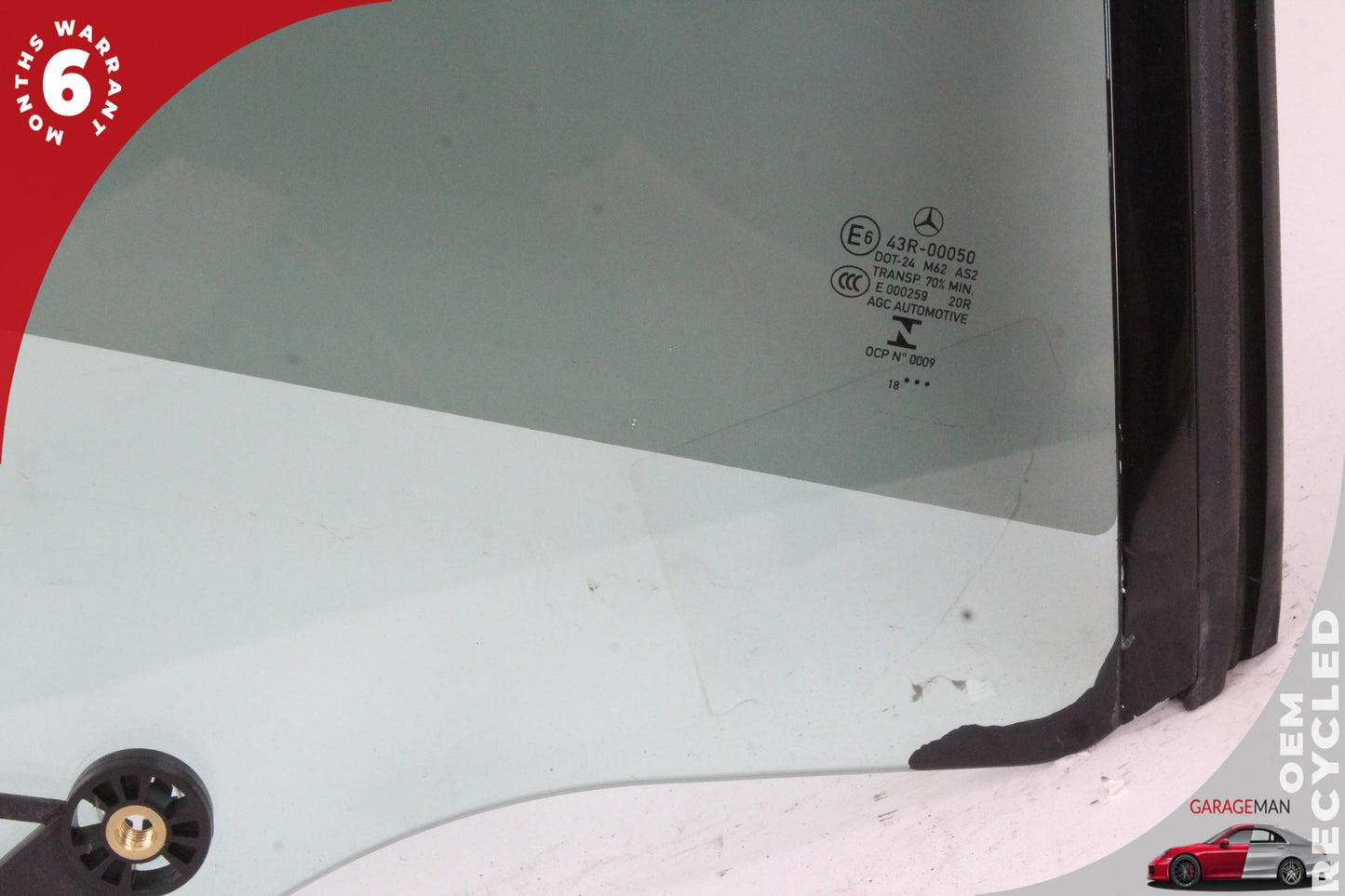 2018-2023 Mercedes W238 E450 E400 Coupe Rear Right Side Window Glass OEM