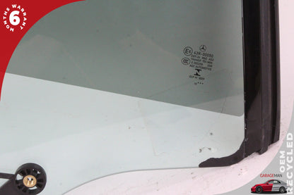 2018-2023 Mercedes W238 E450 E400 Coupe Rear Right Side Window Glass OEM