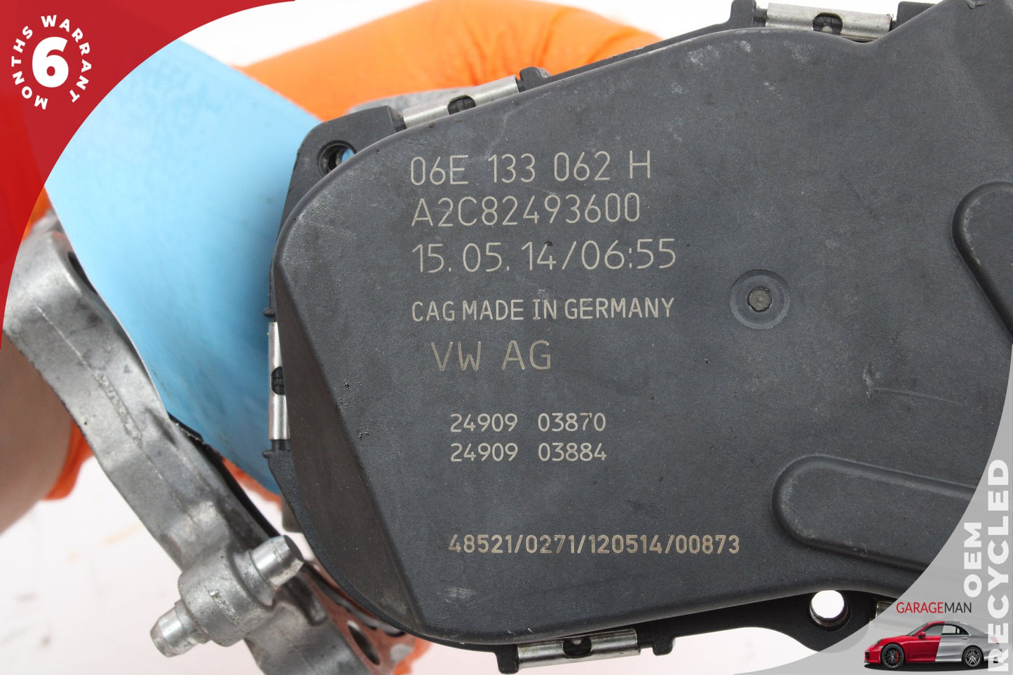 2008-2018 Audi A6 A7 Quattro Engine Throttle Valve Body 06E133062G OEM