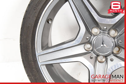 2009-2015 Mercedes W204 C300 Rear Wheel Rim w/ Tire 9JX18 H2 ET54 2044014002 OEM