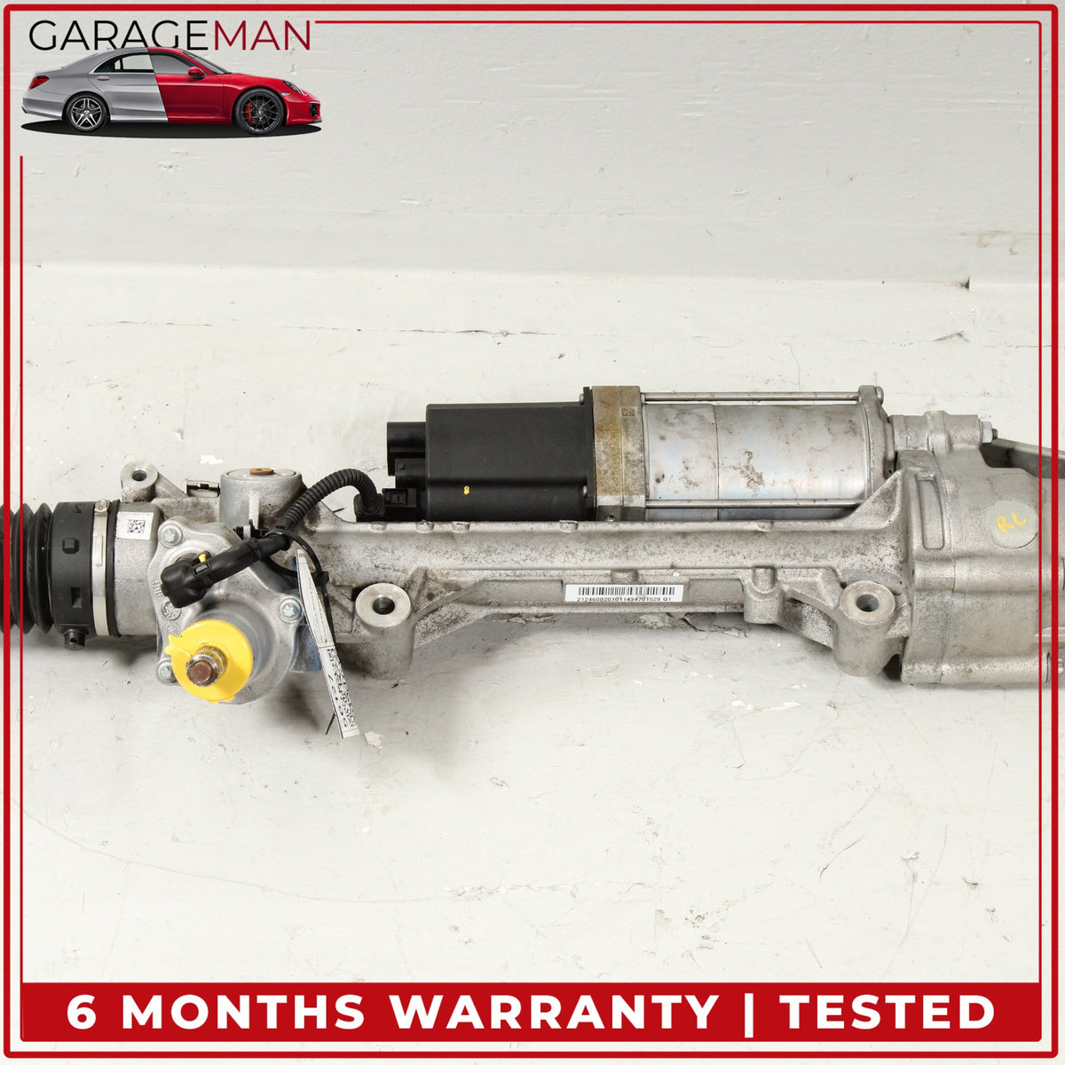 2012-2016 Mercedes W212 E400 E350 RWD Electric Power Steering Rack & Pinion OEM