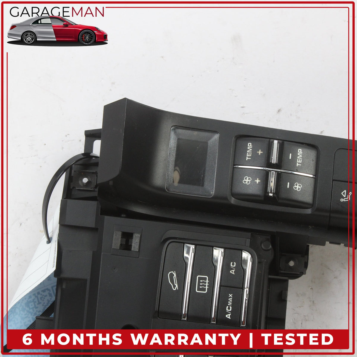 2011-2018 Porsche Cayenne 958 Front A/C Heater Climate Control Switch Panel OEM