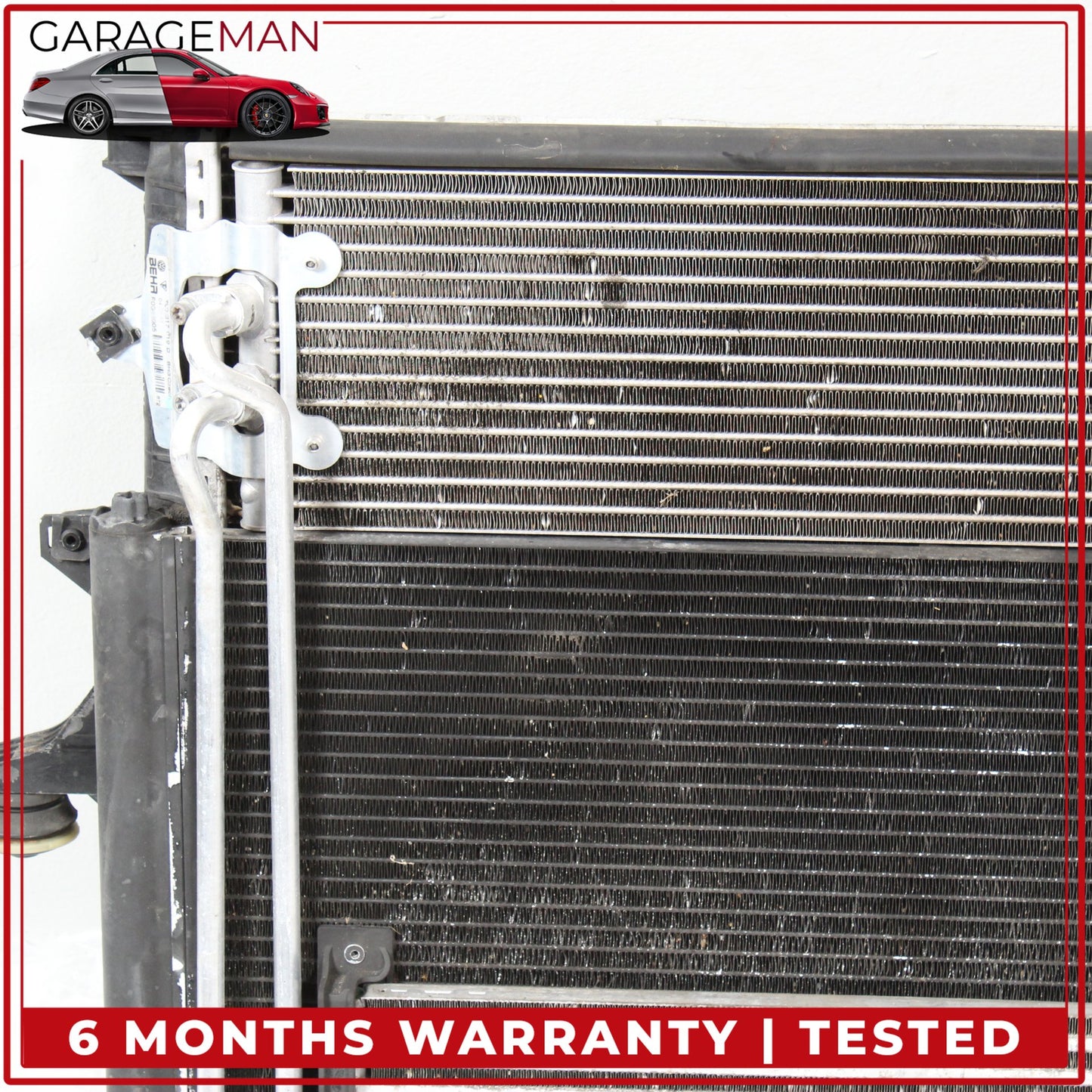 2007-2015 Audi Q7 SUV Engine Cooling Radiator AC A/C Condenser 7L6121253B OEM