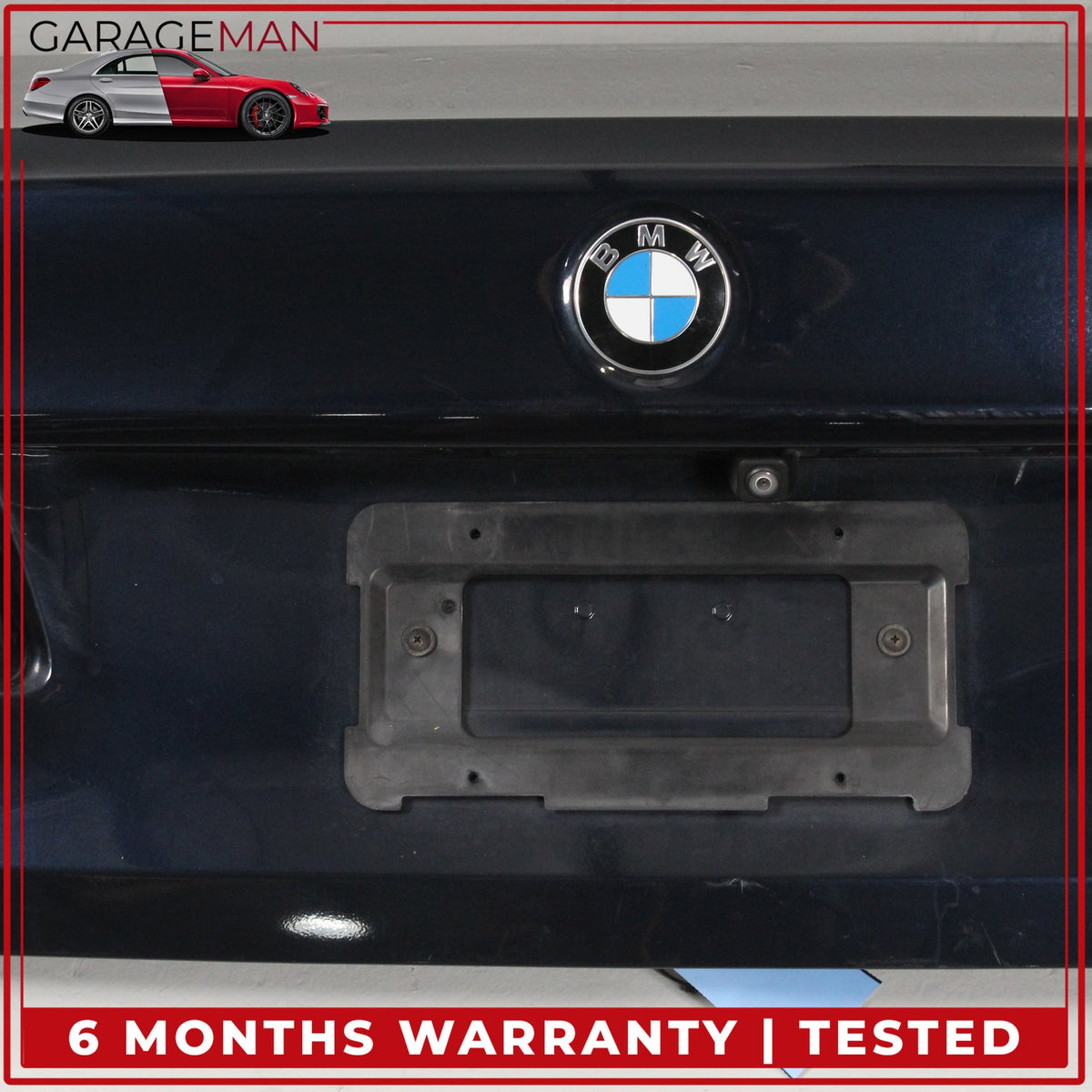 2017-2023 BMW 530e G30 Rear Trunk Lid Panel Assembly Imperial Blue Metallic OEM