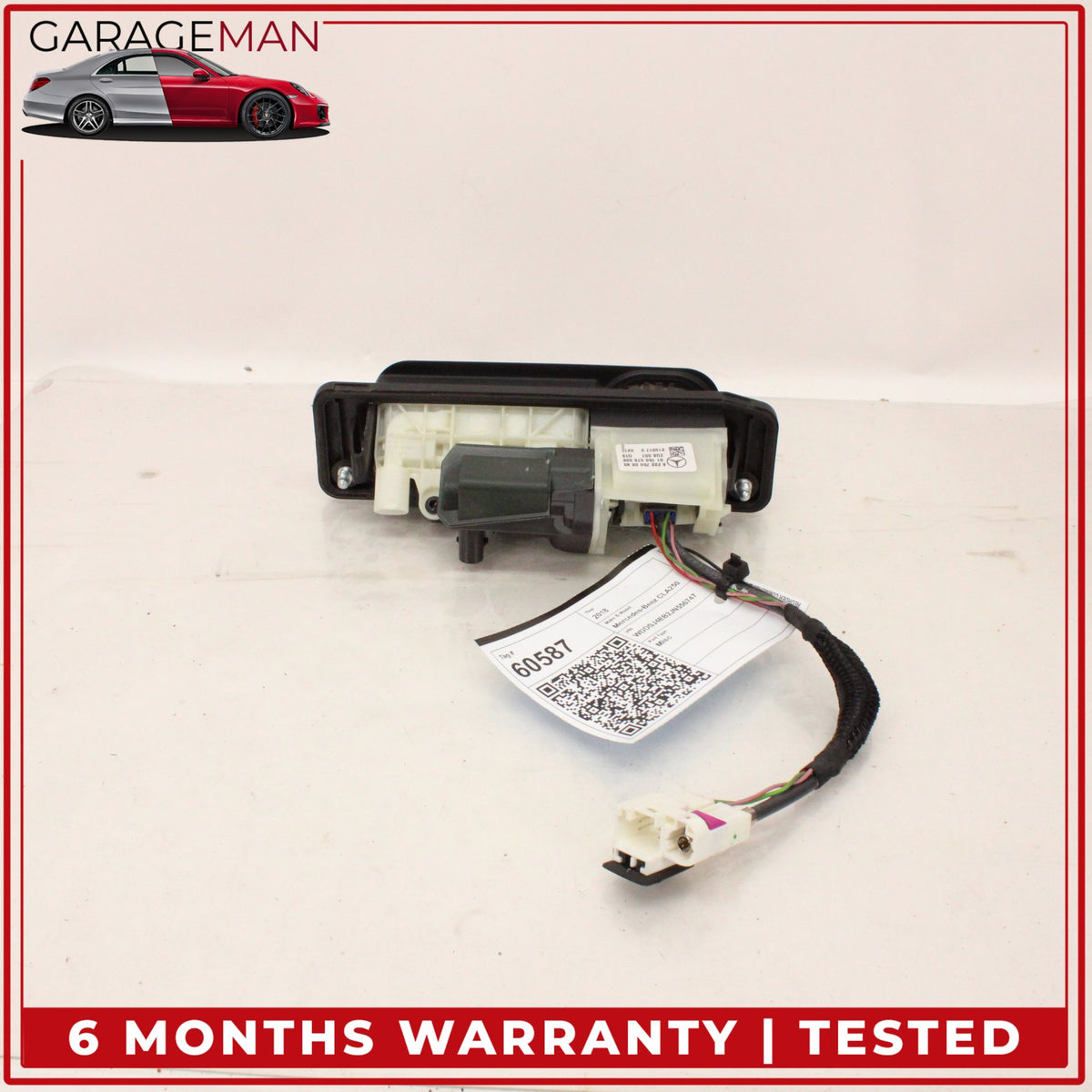2014-2019 Mercedes-Benz CLA250 C117 Rear Trunk Release Handle w/ Camera OEM